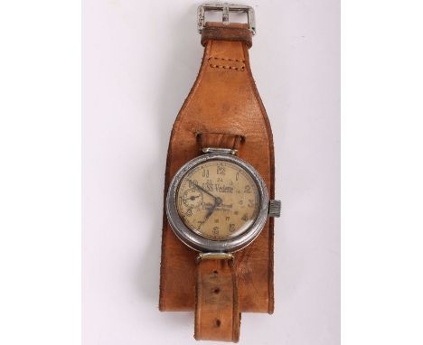 Soviet Russian Made Watch of USS Vedette and Vice Admiral Charles A Pownall, Last Military Governor of Guam Interest, the man