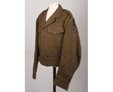 1st Battalion Black Watch 51st Highland Division / BAOR 2nd Infantry Division Battle Dress Blouse, interesting American war a