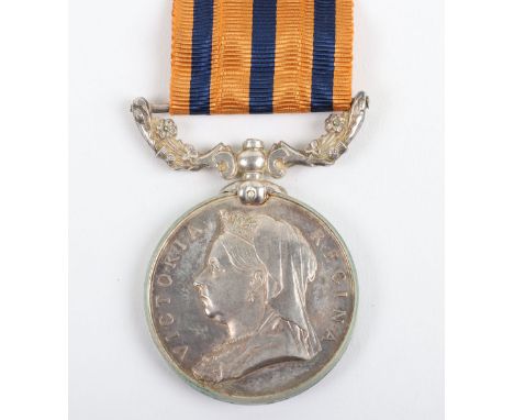 The Rare and Historically Important British South Africa Company Medal for Matabeleland to a Trooper in the Salisbury Horse W