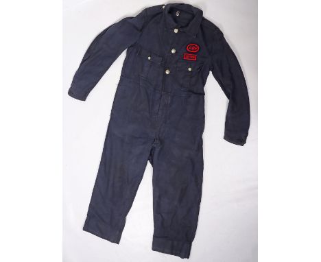 WW2 British ARP Overalls, being a fine example of an early pattern of the blue work overalls worn by members of the ARP durin