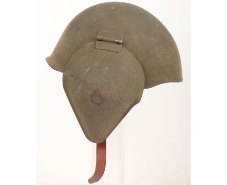 WW2 USAAF M5 Flak Helmet, Fantastic example of the M5 flak helmet. This pattern with its longer ear flaps was standardised in
