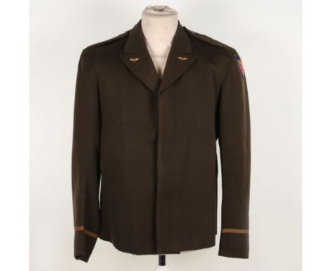 WW2 USAAF Officers ETO Jacket, British Made, A lovely British made Officers ETO jacket, originally patched up to an officer o