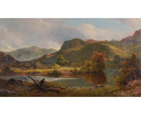 R. P. COLES (BRITISH, 19TH CENTURY)Betts-y-Coed inscribed, titled and dated '1877' (on the artist's label verso) oil on canva
