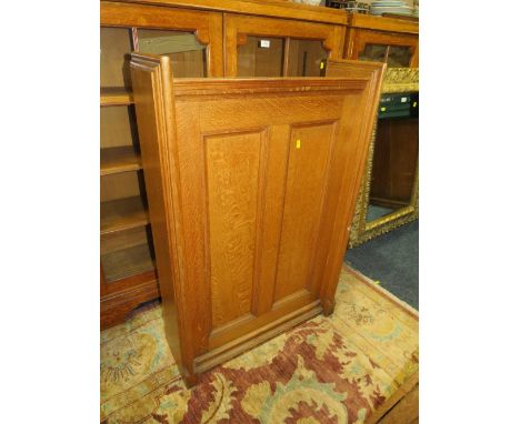 A VINTAGE LIGHT OAK LECTURN - H 104 cm, W 71 cm