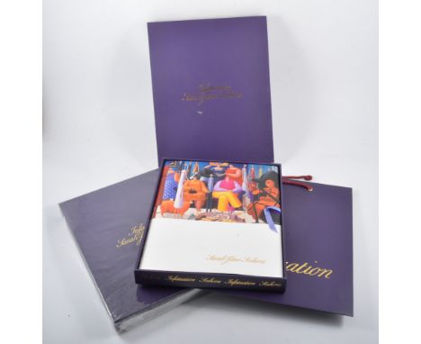 Sarah Jane Szikora, Infatuation, Washington Green, 2005, two copies from an Edition of 995, each with enclosed print as issue