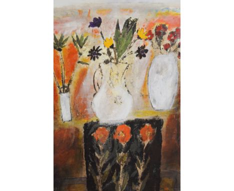 After Leo McDowell, Flower Show, colour print from an Edition of 450, 51 x 35cm, mounted.