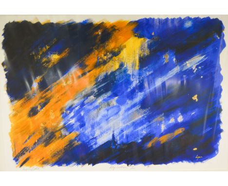 After Lynn Ede, Aspiration I, colour print from an Edition of 195, 52 x 75cm, mounted.