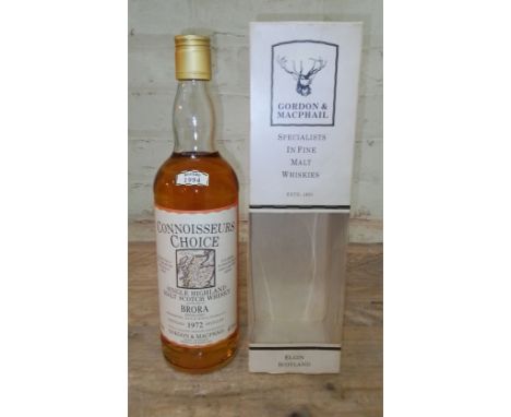 Gordon &amp; Macphail Connoisseurs Choice Brora 1972 single malt scotch whisky 70cl 40% bottled 1994.
