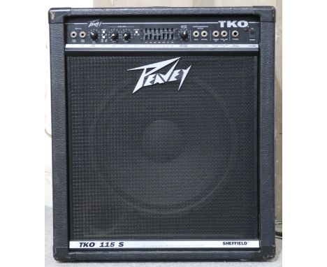 PEAVEY a TKO 115 S bass guitar amplifier serial number E1006759 (af) Condition Report:Available upon request