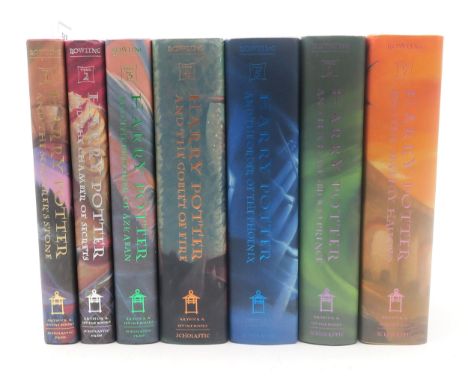 Rowling, J.K.&nbsp;Harry Potter A full set of American first hardback editions, published by Scholastic Press, 1998-2005 Cond