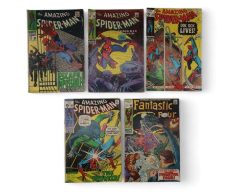 AMAZING SPIDER-MAN #65 (MARVEL) 70, 89, 93, Fantastic Four 94, Daredevil 70, Sub-mariner 30, Superman issues, Green Arrow, Tr