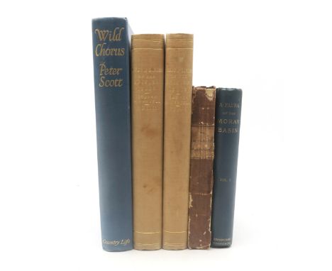 NATURAL HISTORY Scott, Peter&nbsp;Wild Chorus Country Life Limited, London, 1938, first edition, no. 40 of 1,200 copies signe