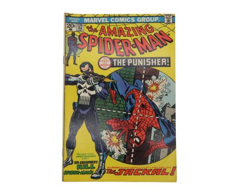 THE AMAZING SPIDER-MAN #129 - (MARVEL- 1974) First appearance of the Punisher, First appearance of the Jackal, John Romita Sr