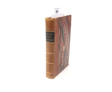 De La Beche, Henry T.&nbsp;A Geological Manual Treuttel and Wurtz, London, 1831, first edition, bound in tooled half-calf wit