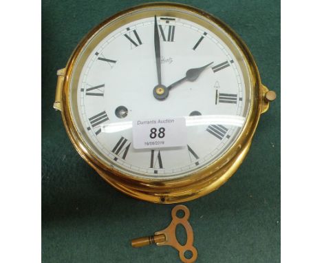 A Schatz brass ships clock