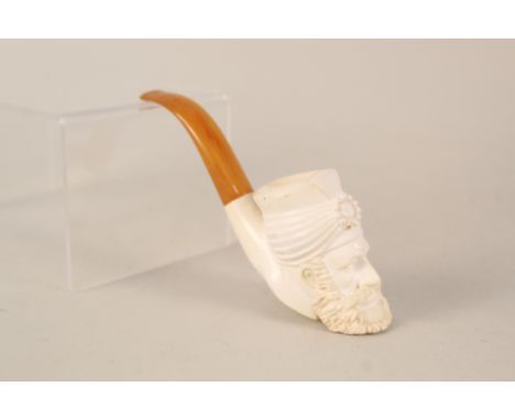 A Meerschaum Turks head pipe