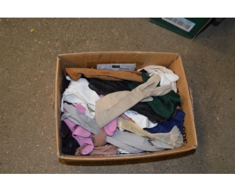 A box of assorted vintage gloves 
