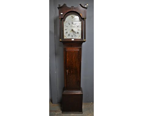 A longcase clock by Morrey Manchester.