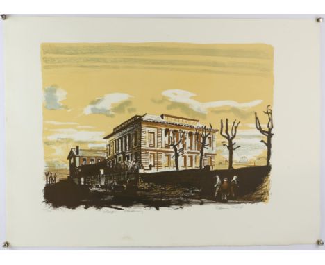 Edwin La Dell (British, 1914-1970), 'Glasgow Academy', lithograph in colours, ed. 74/75, signed in pencil to margin, unframed