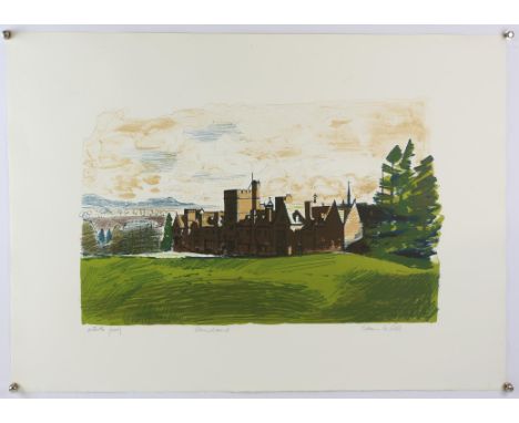 Edwin La Dell (British, 1914-1970), 'Glen Almond', lithograph in colours, artist's proof, signed in pencil to margin, unframe