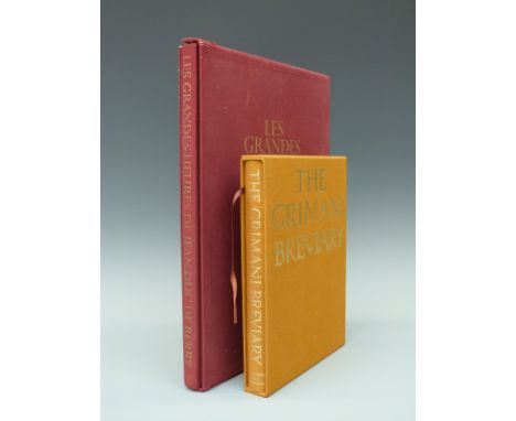 [Illuminated] Grimani Breviary from the Illuminated Manuscript belonging to The Biblioteca Marciana, Venice, 1972 in slipcase