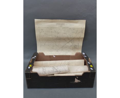 A quantity of Ordnance Survey maps to include Worcestershire, Oldbury Upon Severn etc