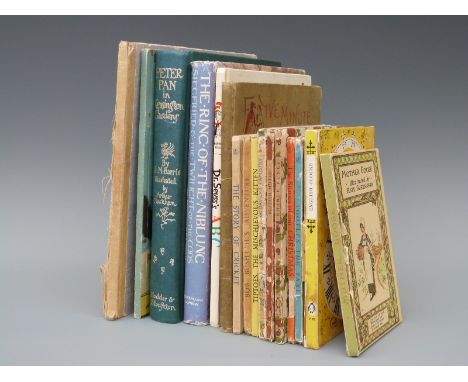 A collection of books to include Dr. Seuss's A.B.C book, Walt Disney's Three Little Pigs, Disney The Nutcracker Suite, The Ri