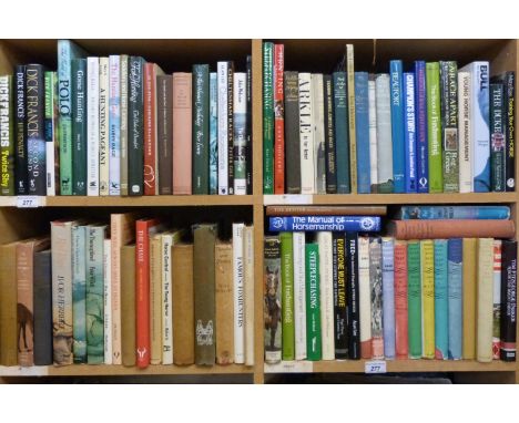 Equestrian and Fox Hunting including signed copies by Bob Champion, the Duke of Beaufort, The Way of a Horse by De Beaumont, 