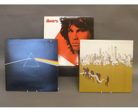 Approximately 20 LPs including Pink Floyd, Joni Mitchell, Mike Oldfield and Bob Dylan.