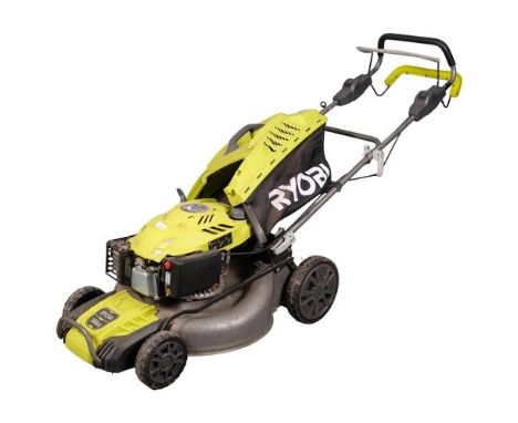 A RYOBI lawnmower with 190cc Suburu engine.