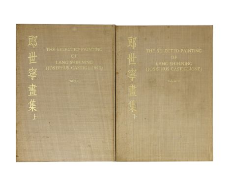 ° ° The Selected Painting of Lang Shih-Ning (Josephus Castiglione), two volumes, published by the Arts and Literature Press, 