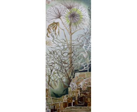 § § Mary Adshead (English, 1904-1997) 'Out of the Thicket'oil on boardsigned180 x 76cm***CONDITION REPORT***Exhibited at the 
