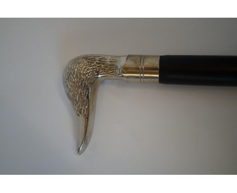 Duck head handle walking stick