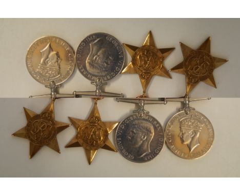 Group of four military WW2 medals