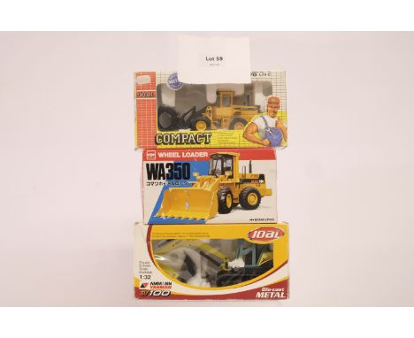 Manufacturer  - Assorted | Description - 3 Assorted Boxed Digger Models | Stock Code - N/A | Notes - | Scale - N/A | Certific