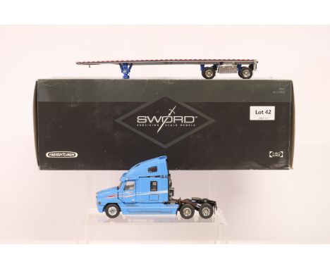 Manufacturer  - Sword | Description - Freightliner Century Class S/T With East Flatbed - ATS | Stock Code - SW2062-ATS | Note