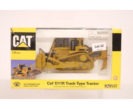 Manufacturer  - Norscot | Description - CAT D11R Track Type Tractor | Stock Code - 55025 | Notes - | Scale - 1:50 | Certifica