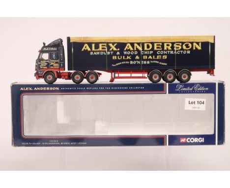 Manufacturer  - Corgi | Description - Volvo FH Bulker - Alex Anderson | Stock Code - CC12414 | Notes - | Scale - 1:50 | Certi