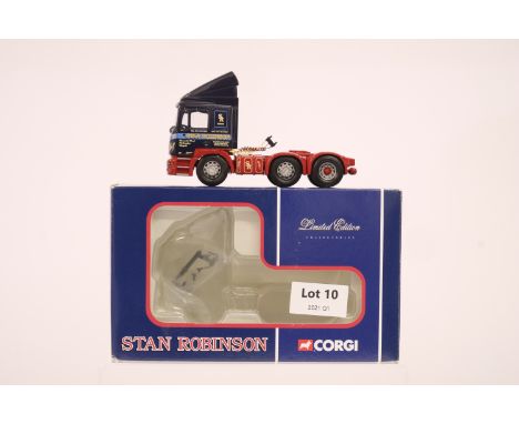 Manufacturer  - Corgi | Description - ERF ECS Tractor Unit - Stan Robinson | Stock Code - CC12706 | Notes - | Scale - 1:50 | 