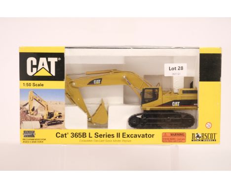 Manufacturer  - Norscot | Description - CAT 365B L Series II Excavator | Stock Code - 55058 | Notes - | Scale - 1:50 | Certif