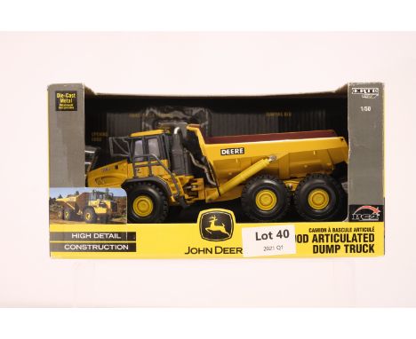 Manufacturer  - ERTL | Description - John Deere 400D Articulated Dump Truck | Stock Code - 15701 | Notes - | Scale - 1:50 | C