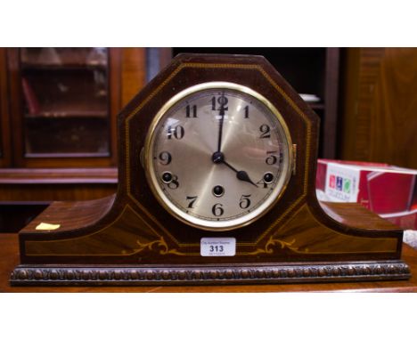 INLAID MANTLE CLOCK