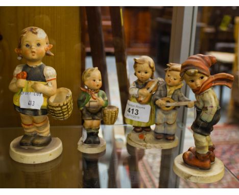 4 HUMMEL FIGURES - AF