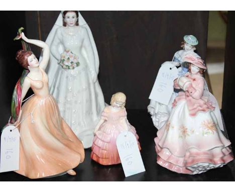 COLLECTION OF ROYAL WORCESTER, ROYAL GRAFTON AND ROYAL DOULTON
including Royal Worcester 'Her Majesty Queen Elizabeth II', Ro