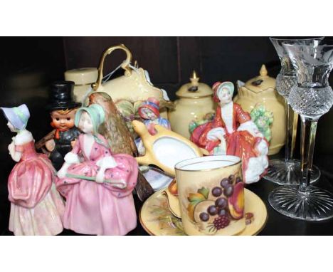 COLLECTION OF ROYAL DOULTON FIGURINES
including Cissie, HN1809W, Bo-Peep, HN1811, Monica, HN1467, Lydia, HN1908; together wit