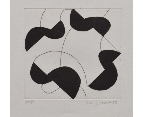 Sir Terry Frost, RA (British, 1915-2003) - Signed abstract etching - As issued in ‘Tribute to Birgit Skiold’, Artist's Proof 