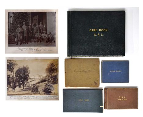 Collection of game books from the collection of George Aylmer Laverton (1888-1954) and Robert Mervyn Laverton (1895-1953), sp