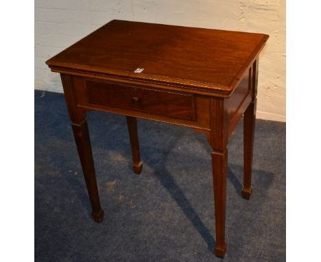 A vintage Singer table sewing machine, 78cm high x 69cm wide