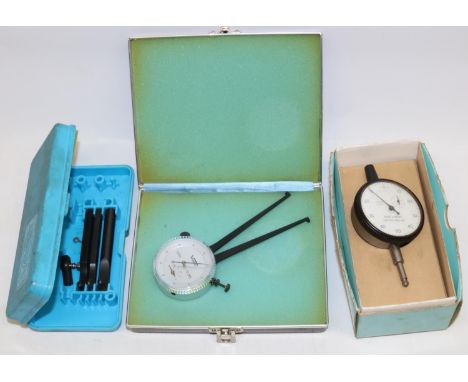 Verdict cased 301.1001 10-35mm (0.025mm) Calliper Gauge, cased Verdict tools, boxed Moore &amp; Wright No.2-5B 0.01mm Dial In