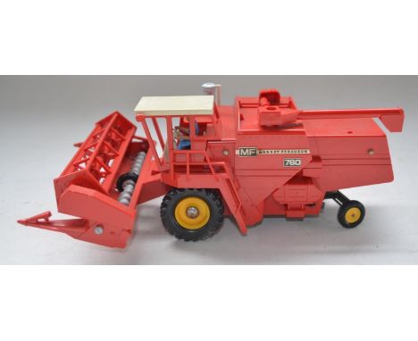 Early release boxed Britain's die cast Farm Massey Ferguson 970 Combine Harvester (1978), in excellent condition for age, som